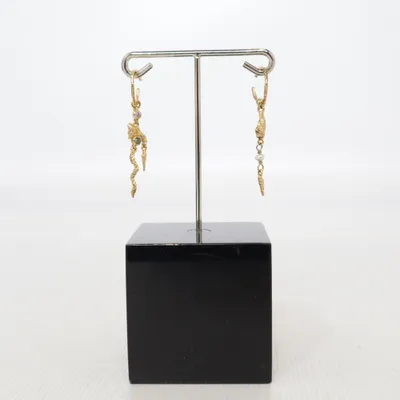 Earrings (Gold) from Maanesten Silver