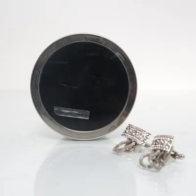 Manschettknappar (Silverfärgad) från Swarovski Okänd metall