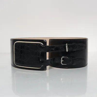 Midjebälte (Svart) från Yves Saint Laurent Skinn