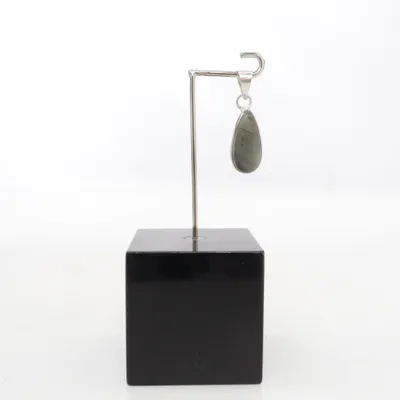 Pendentif (Noir, Argent) de Edelstein Argent