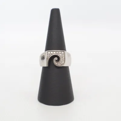 Ring (Silber, Transparent) von Pierre Cardin Silber, Edelstahl