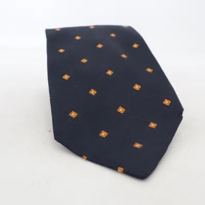 Tie (Blue, Orange) from Ermenegildo Zegna Silk