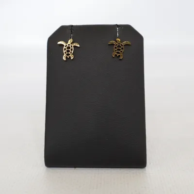 Boucles d'oreilles (Or) Acier inoxydable