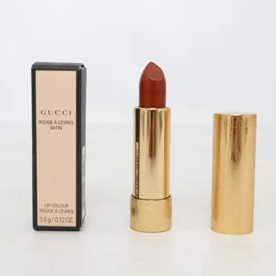 Lipstick (Rouge À Lèvres Satin Junet Rust) from Gucci