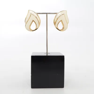 Oorbellen (Vintage 1980s Earrings Set) van Oscar de la Renta Onbekend materiaal