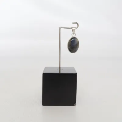 Pendant (Blue, Silver) from Edelstein Silver