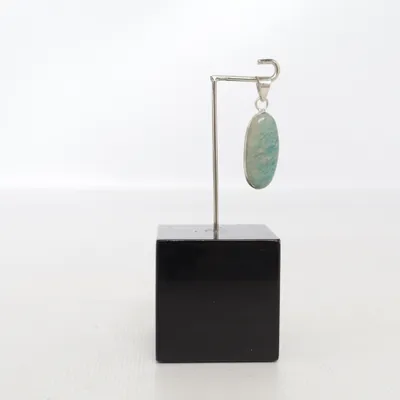 Pendant (Green, Silver) from Handmade with Love Silver
