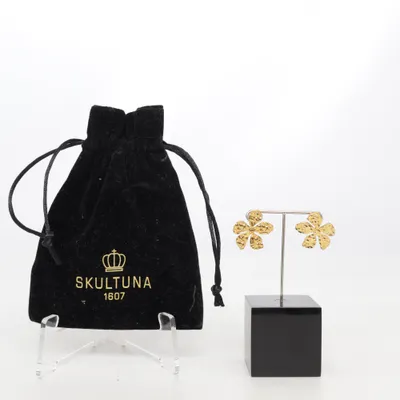 Earrings (Gold) from Skultuna Unknown metal