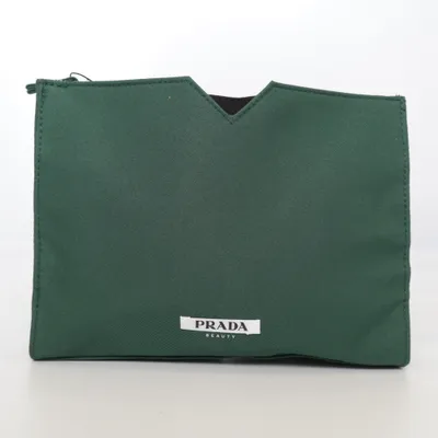 Kulturbeutel (Grün) von Prada Beauty Recyceltes Polyester