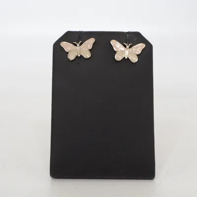 Earrings (Pink) Unknown metal