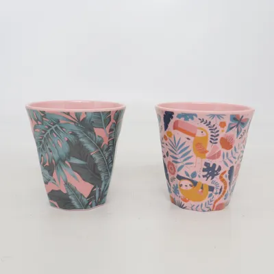 Verre à boire (Rose, Multicolore)