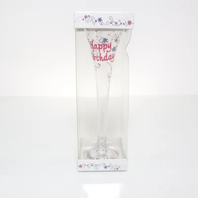 Champagneglas (Transparent, Flerfärgad) från Hisab Joker