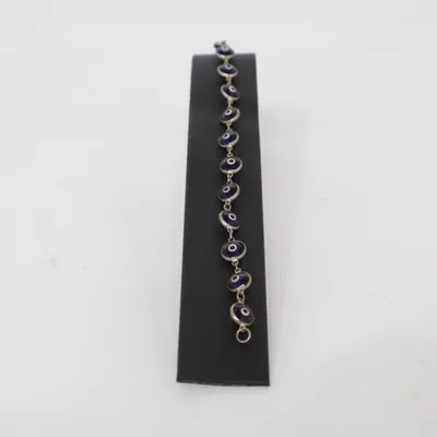 Armbånd (Blå, Sølv, Flerfarvet) Sølv