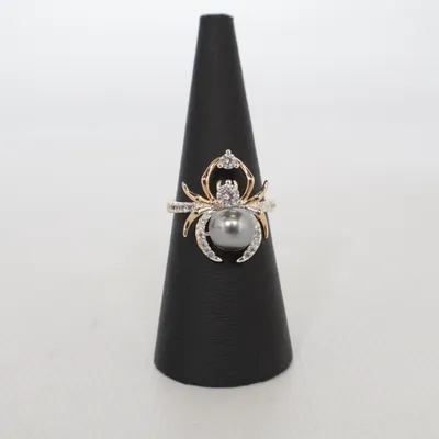 Bague (585 RG vergoldet neu) Plaqué or