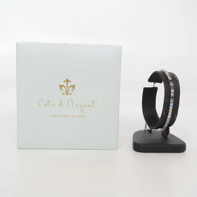 Bracelet (Tennisarmband, stufenlos verstellbar) de Cote D'argent Argent