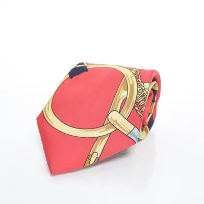 Stropdas (Blauw, Rood, Meerkleurig) van Hermès Zijde