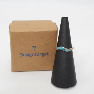 Ring (Blå, Sølv) fra Designtorget Sølv