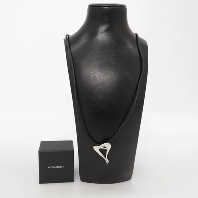 Necklace (Black, Silver) from Georg Jensen Silver
