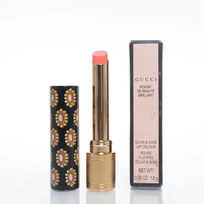 Læbestift (Rouge De Beaute Brillant Glow & Care Lip Colour - # 411 Emmy Petal) fra Gucci