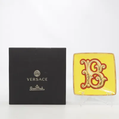 Petite assiette (Holiday Alphabet) de Rosenthal x Versace