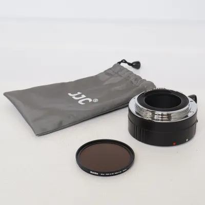 Camera lens (Black) from JJC