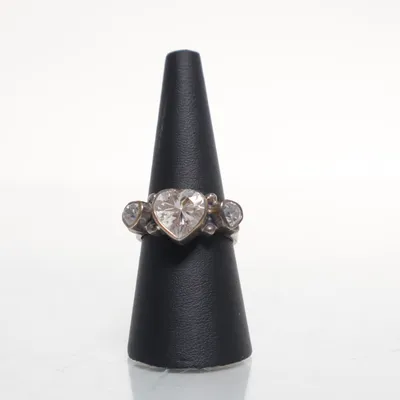 Ring (Zilver, Wit) van Kumkum Zilver