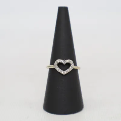 Ring (Silver, Transparent) from Pandora Silver