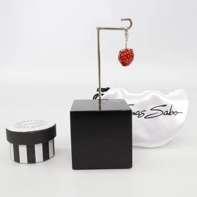 Charm (Rød, Sølv) fra Thomas Sabo Sølv