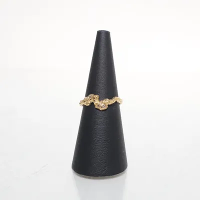 Ring (Guldfärgad) från Maanesten Silver