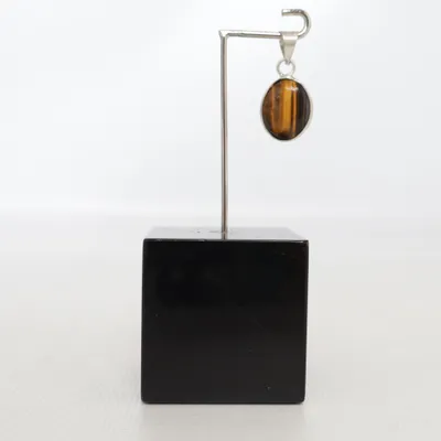 Hanger (Bruin, Zilver) van Handmade with Love Zilver