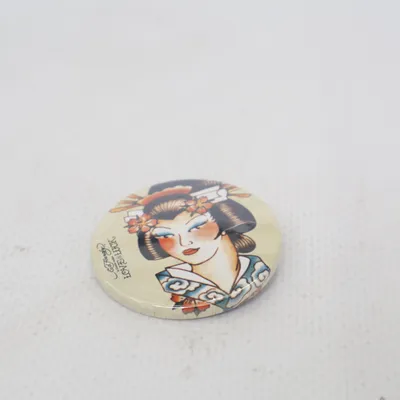 Broche (Beige, Multicolore) de Ed Hardy Métal inconnu