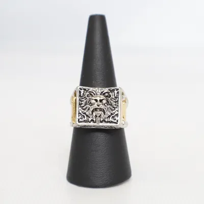 Ring (Silverfärgad, Guldfärgad, Svart) Silver