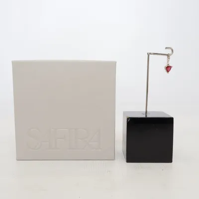 Bedel (Zilver, Rood) van Safira Zilver