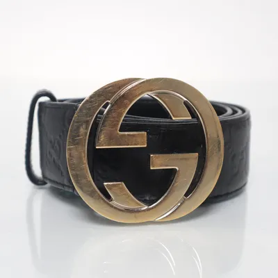 Riem (Monogram Logo) van Gucci Leer