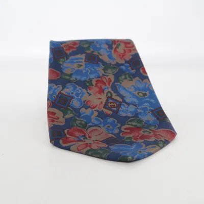 Stropdas (Blauw, Meerkleurig) van Gucci Zijde