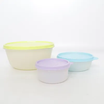 Lunchtrommel (Groen, Blauw, Lila) van Tupperware