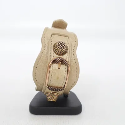 Bracelet (Arena) de Balenciaga Métal inconnu, Cuir