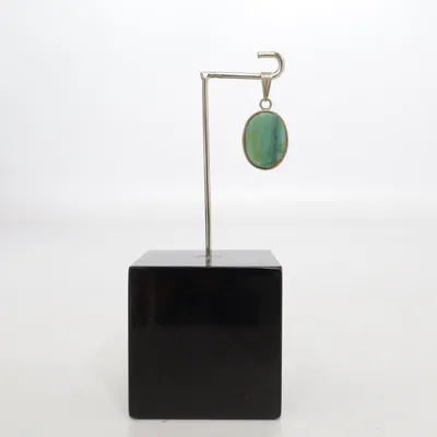 Pendentif (Vert, Argent) Argent