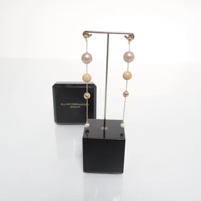 Earrings (Gold, Multicolored) from Ellyr Copenhagen Gold plated, Unknown metal