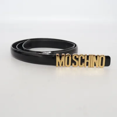 Bälte (Svart) från Moschino Skinn