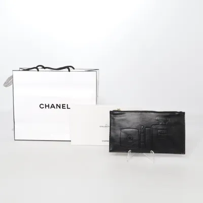 Toilettas (Zwart) van Chanel Beauté Polyurethaan, Gerecycled polyester