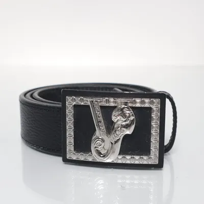 Bälte (Svart) från Versace Jeans Skinn