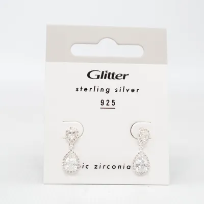 Boucles d'oreilles (Argent) de Glitter Argent