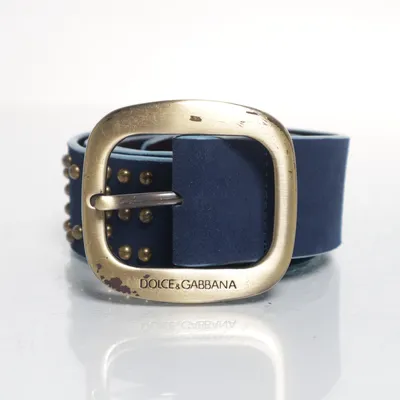 Bälte (Blå) från Dolce & Gabbana Skinn