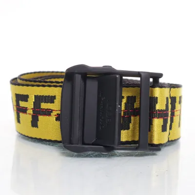 Belt (Yellow, Multicolored) from Off-White