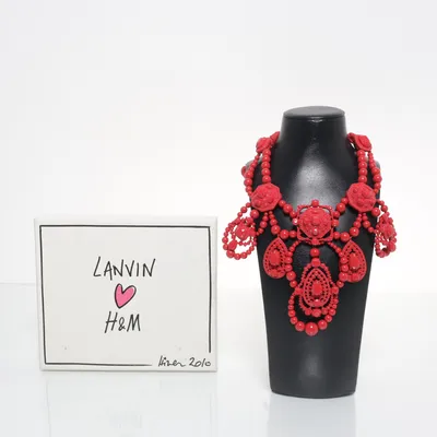 Halsband (Röd) från Lanvin x H&M Okänd metall