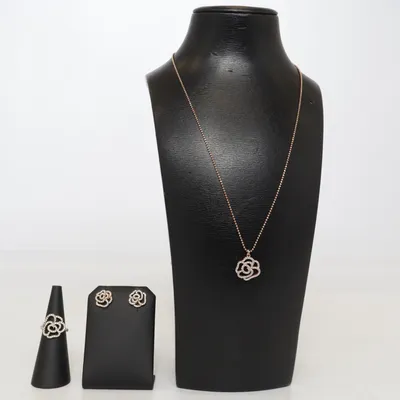 Sieradenset (Goud) Zilver