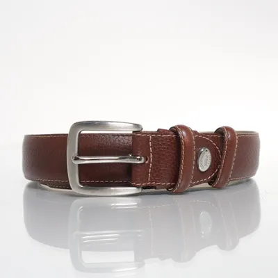 Riem (Bruin) van Longchamp Leer