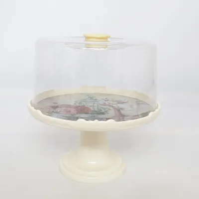 Tærtefad (Transparent, Flerfarvet)