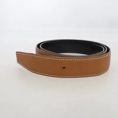 Ceinture (Box Togo) de Hermès Cuir
